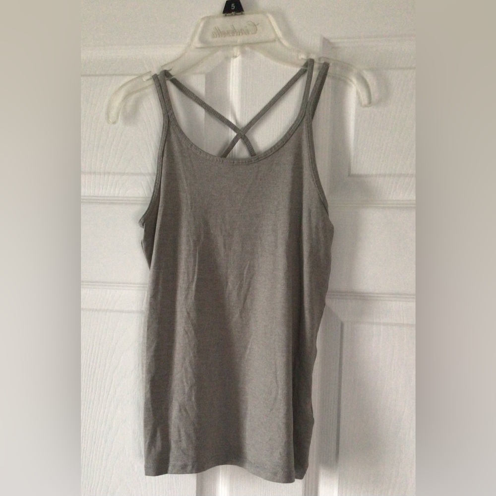 Ideology Light Gray Camisole Top